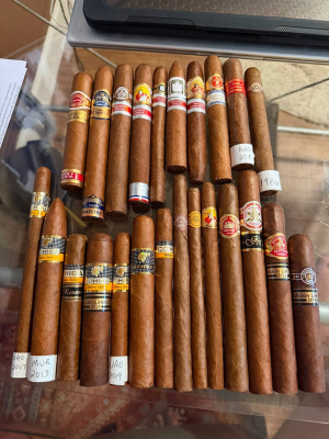 Các dòng cigar điếu lẻ được thu mua